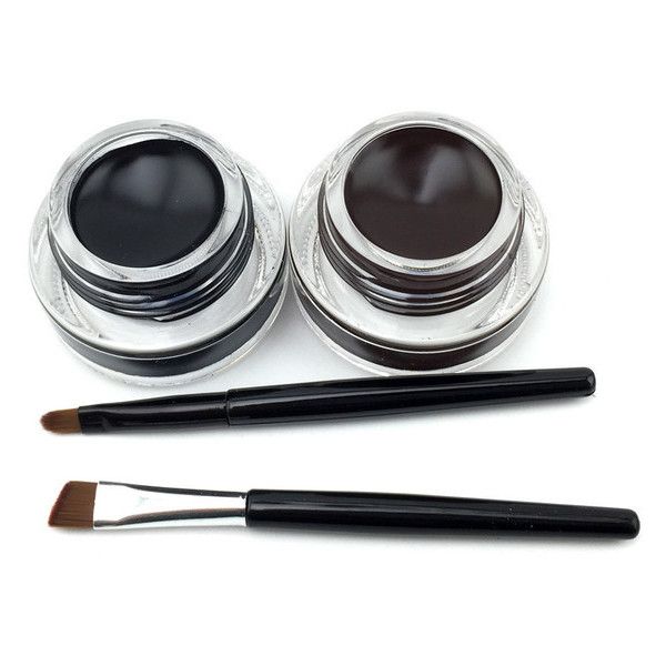 Music Flower Gel Eyeliner 6g (Black & Brown) – Combo Pack