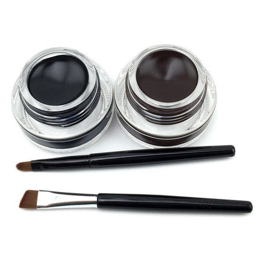 Music Flower Gel Eyeliner 6g (Black & Brown) – Combo Pack