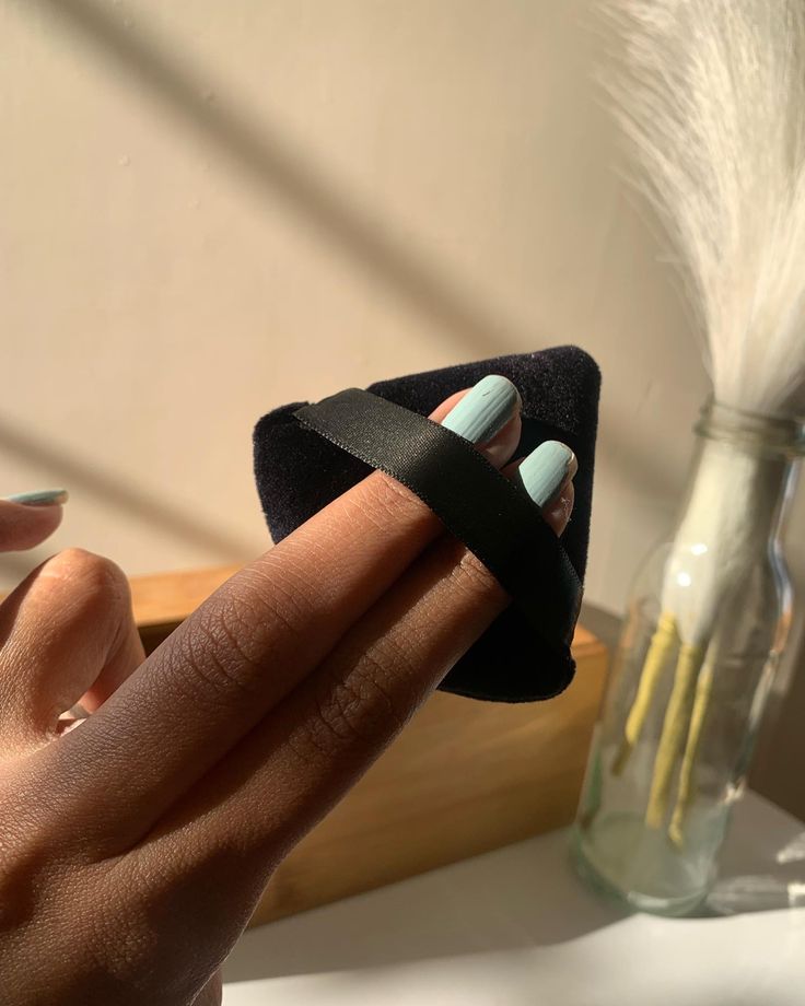 Triangle Powder Puff for Face Makeup – Pack of 1