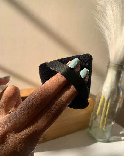 Triangle Powder Puff for Face Makeup – Pack of 1