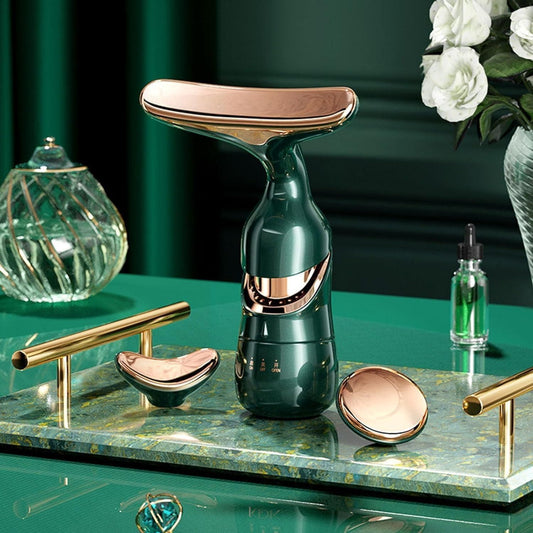 2 in 1 Anti-Wrinkle Facial Massager for Skin Care