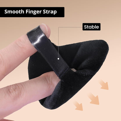 Triangle Powder Puff for Face Makeup – Pack of 1