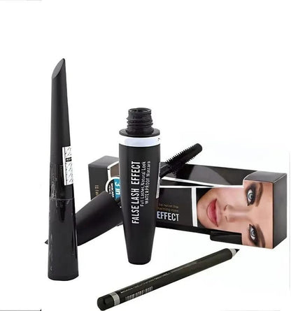 Waterproof Long Lasting 3-in-1 Mascara & Eyeliner