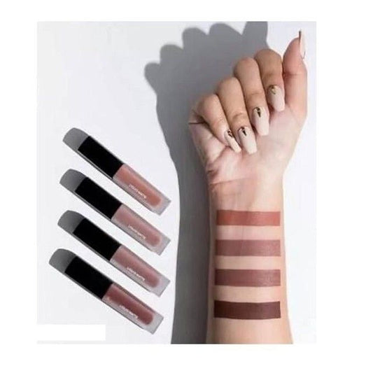 Nude Red Edition Liquid Lipstick Set – 4 Different Shades (16ml)
