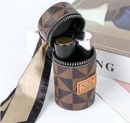 Mini Lipstick Case with Keychain