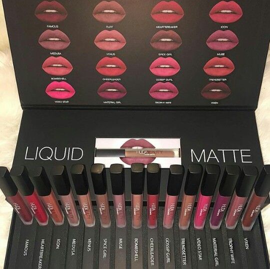 Huda Beauty Matte Finishing Lipstick – Pack of 12