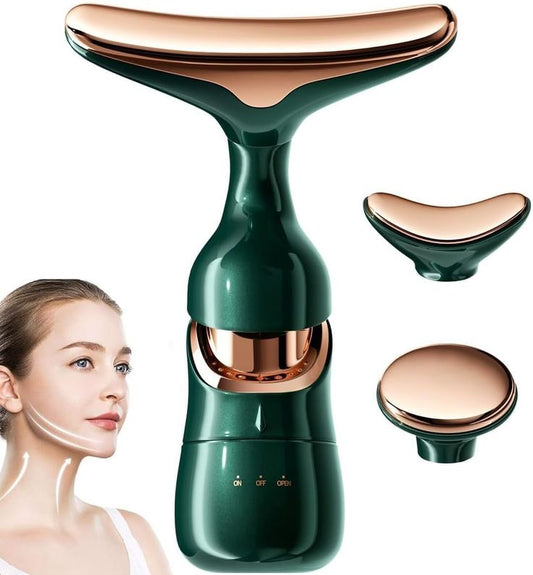 2 in 1 Anti-Wrinkle Facial Massager for Skin Care
