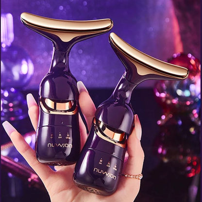 2 in 1 Anti-Wrinkle Facial Massager for Skin Care